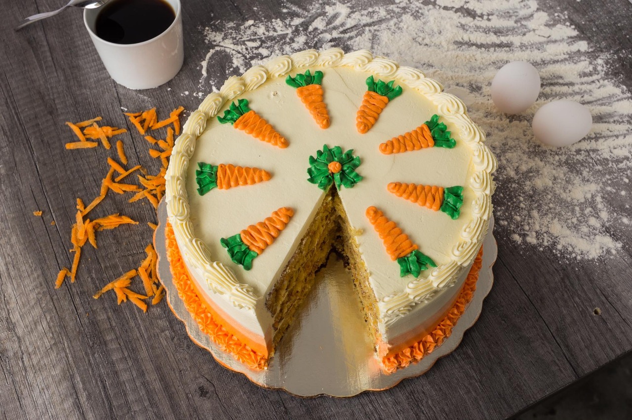 Pastel de Zanahoria Grande