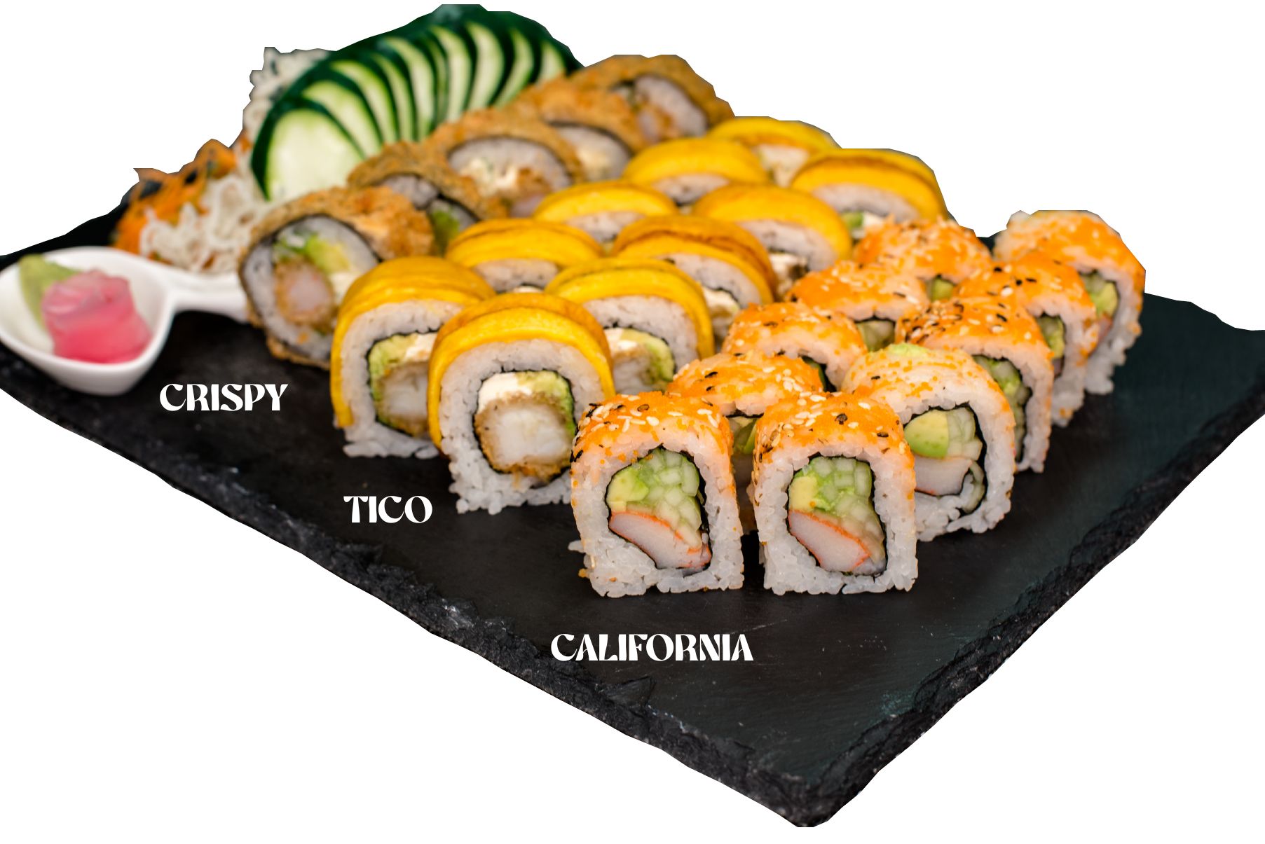 25 Piezas de Sushi