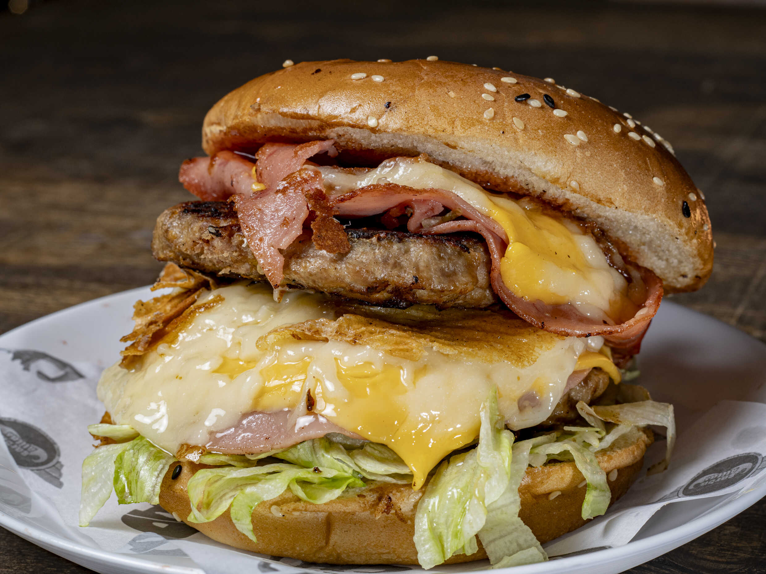 Hamburguesa Clásica Doble