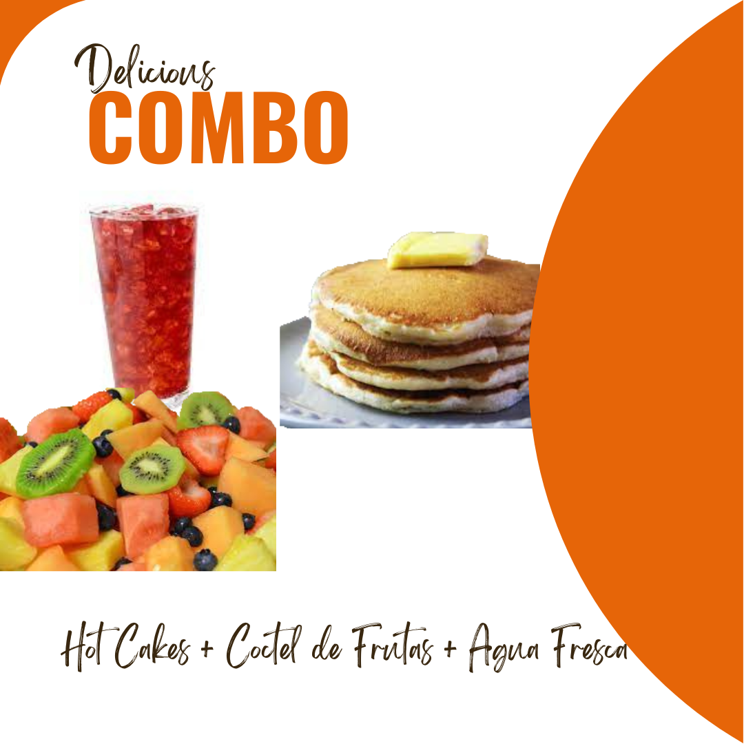 Hot Cakes +  1 cafe