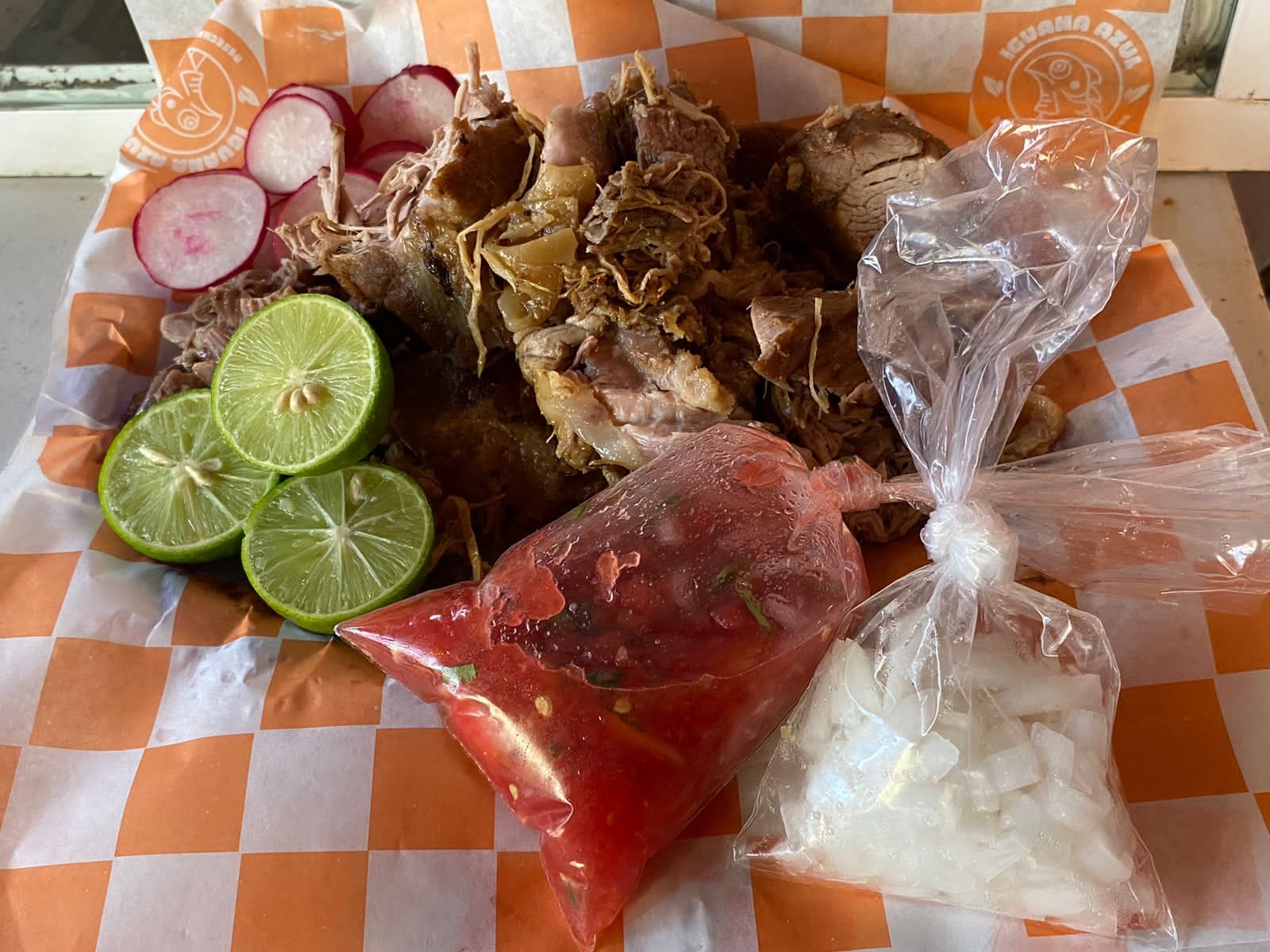 1/2 Orden de Carnitas