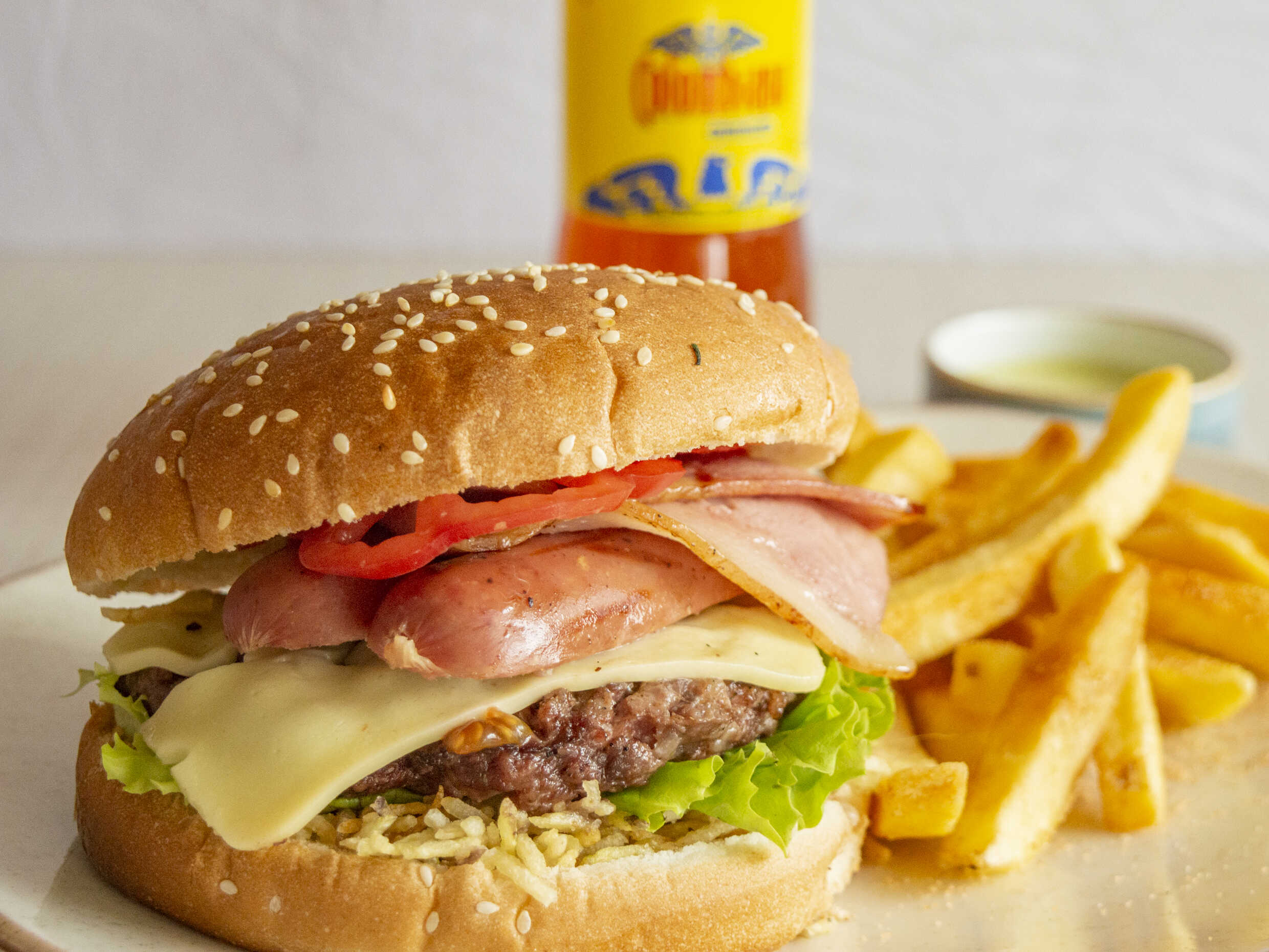 Hamburguesa Española En Combo