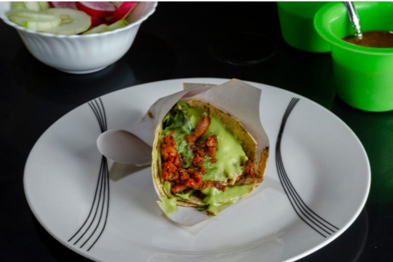 Orden de tacos de longaniza
