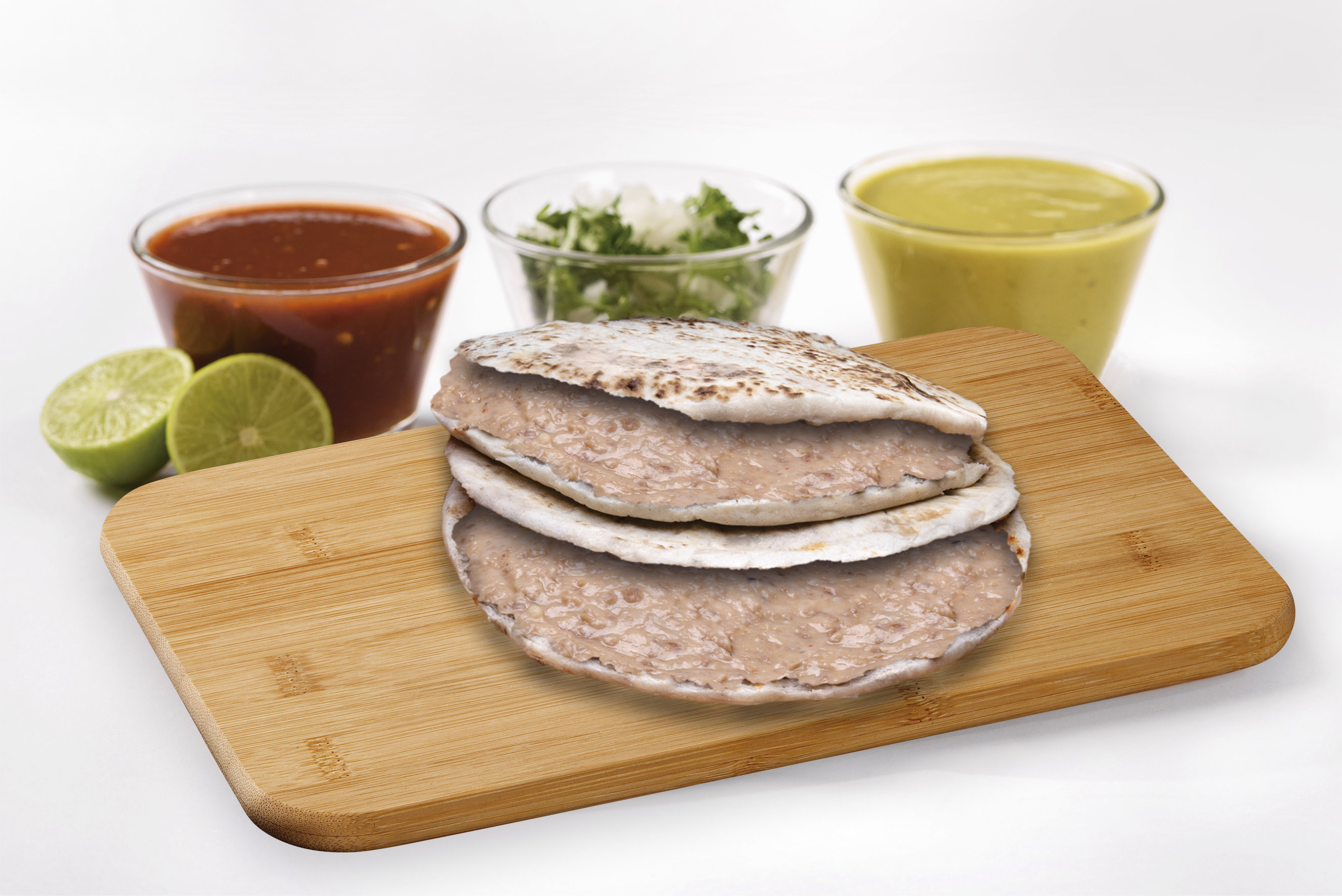 Gordita de Frijoles con Asadero