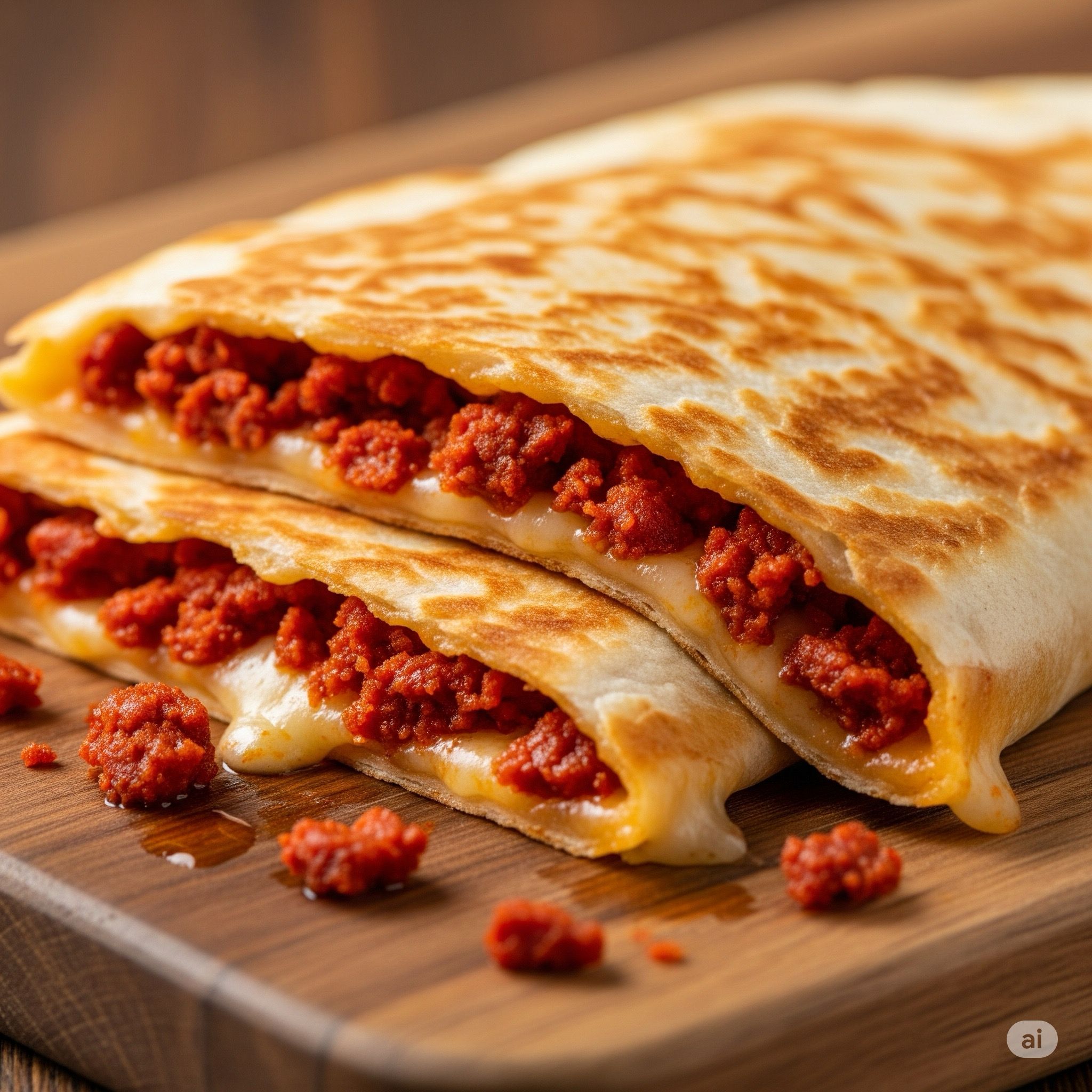 Sincronizada de Chorizo