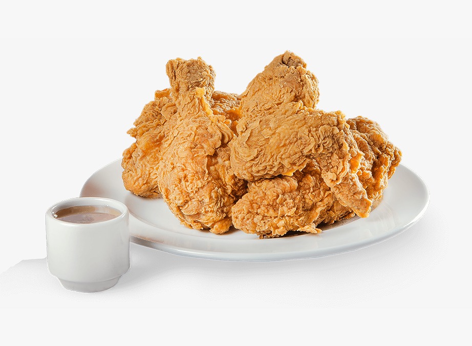 Medio Pollo Apanado Solo