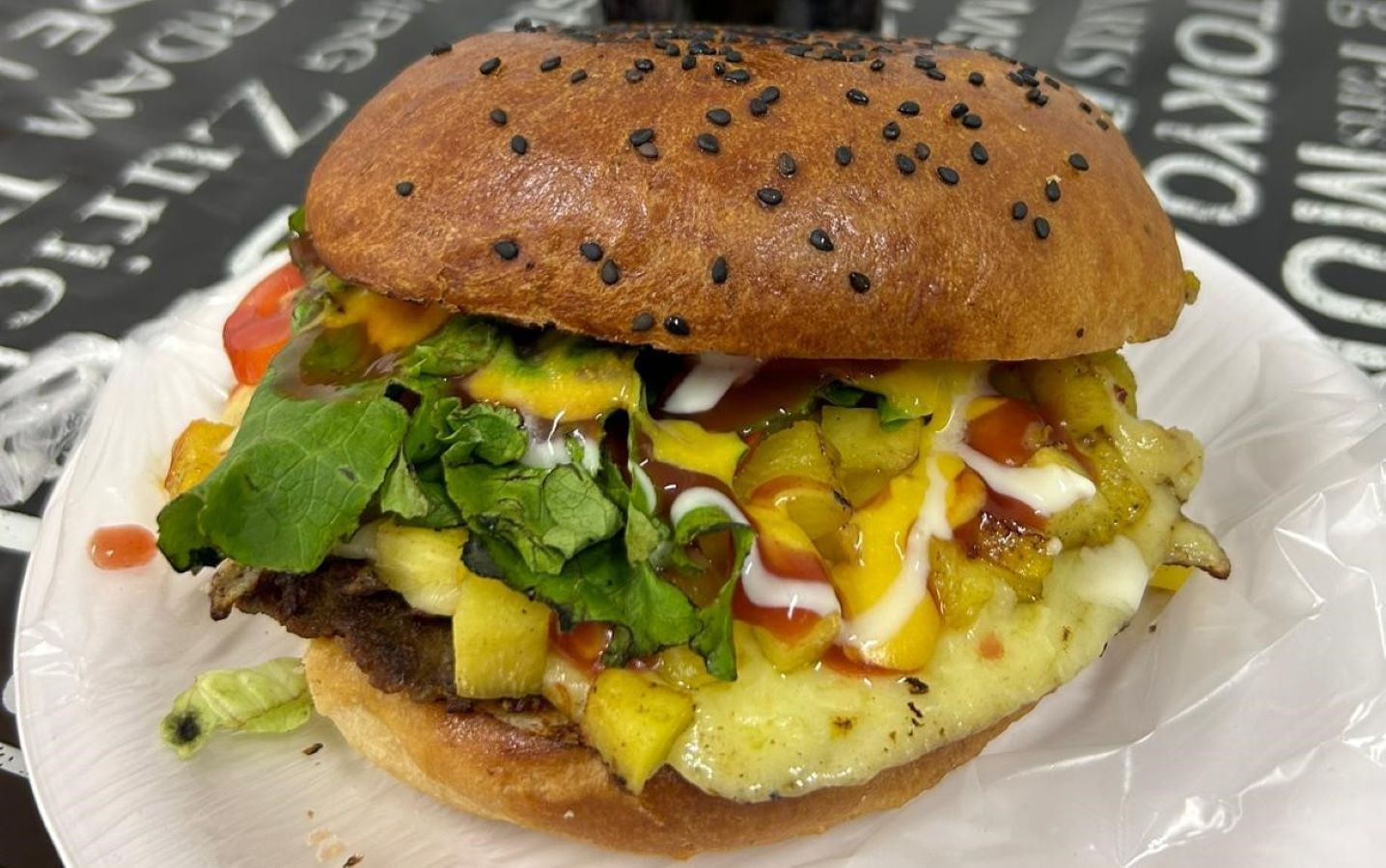 Hamburguesa Hawaiana