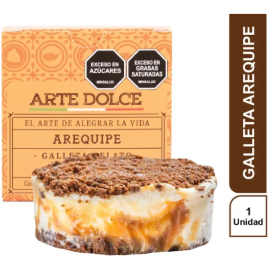 Galleta Helado de Arequipe 125 g