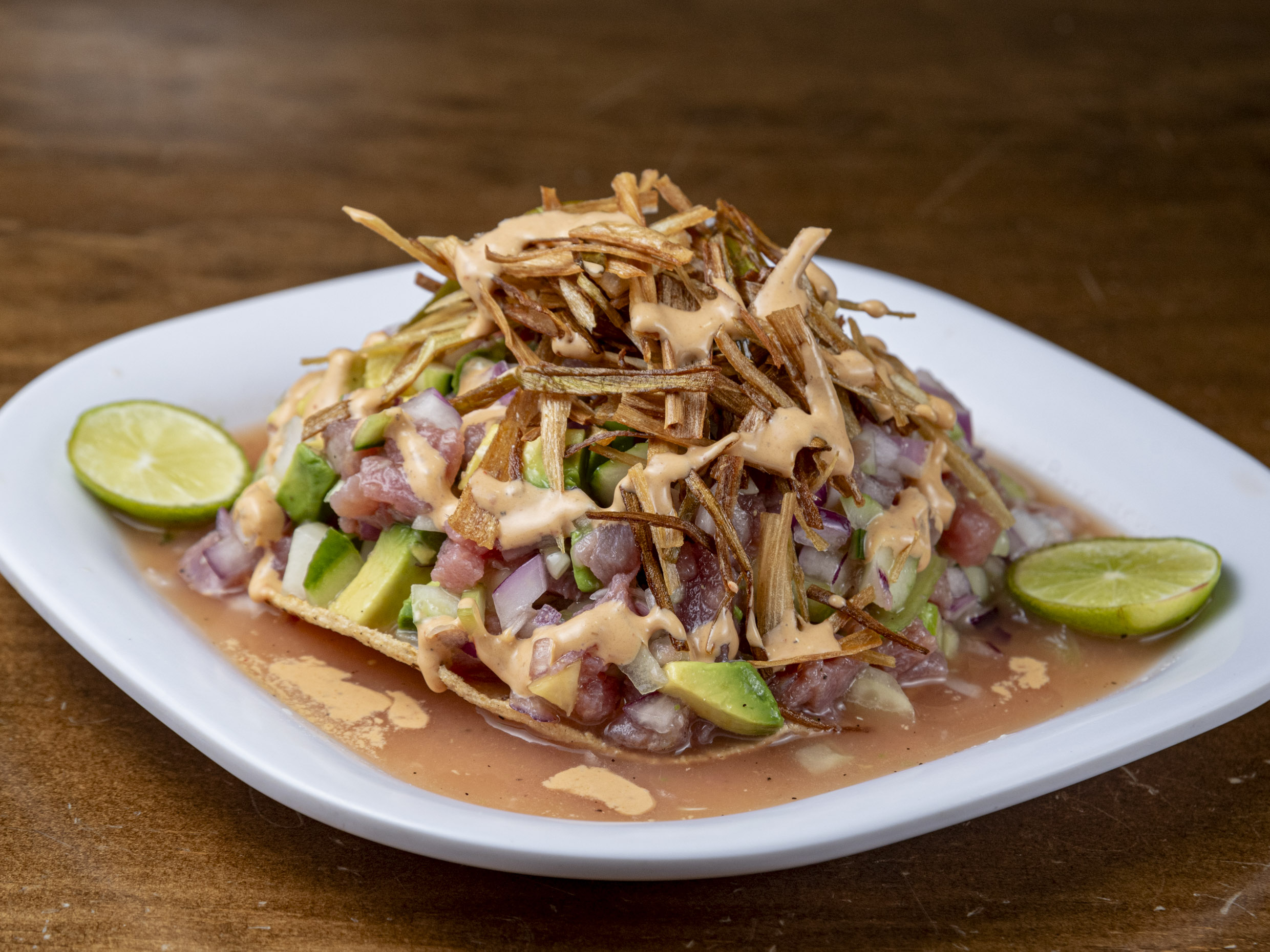 2 TOSTADAS DE ATÚN