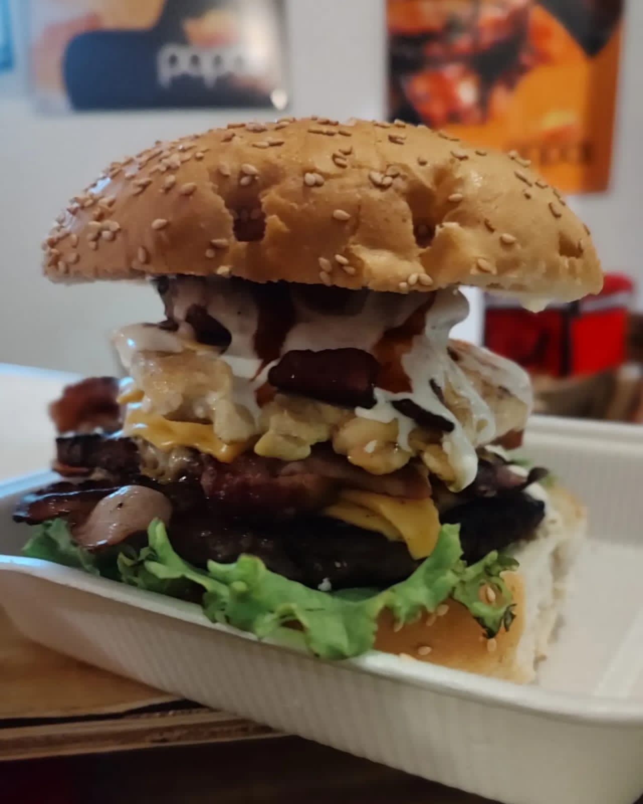 Hamburguesa Hawaiana