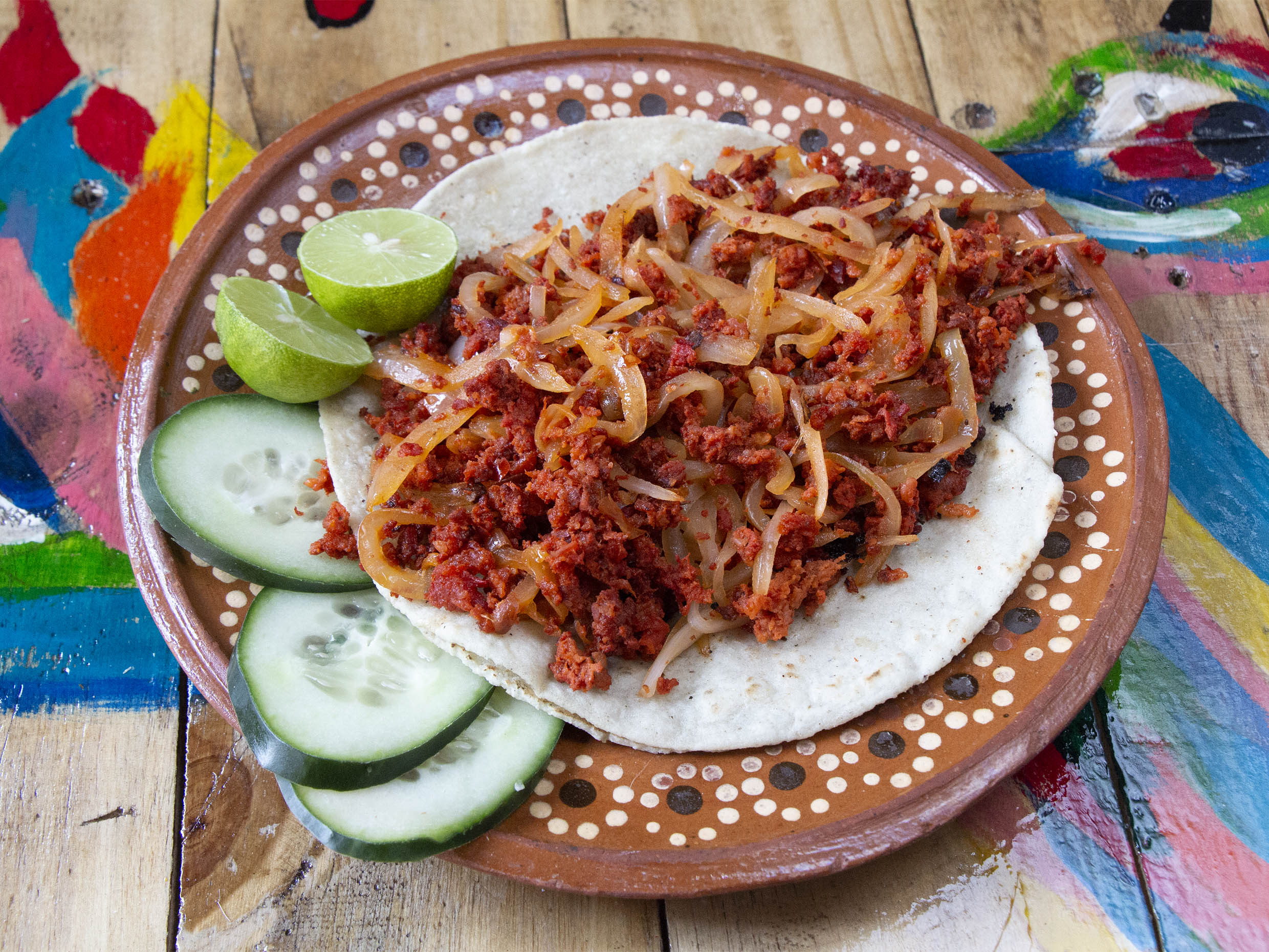 Tacote de Chorizo