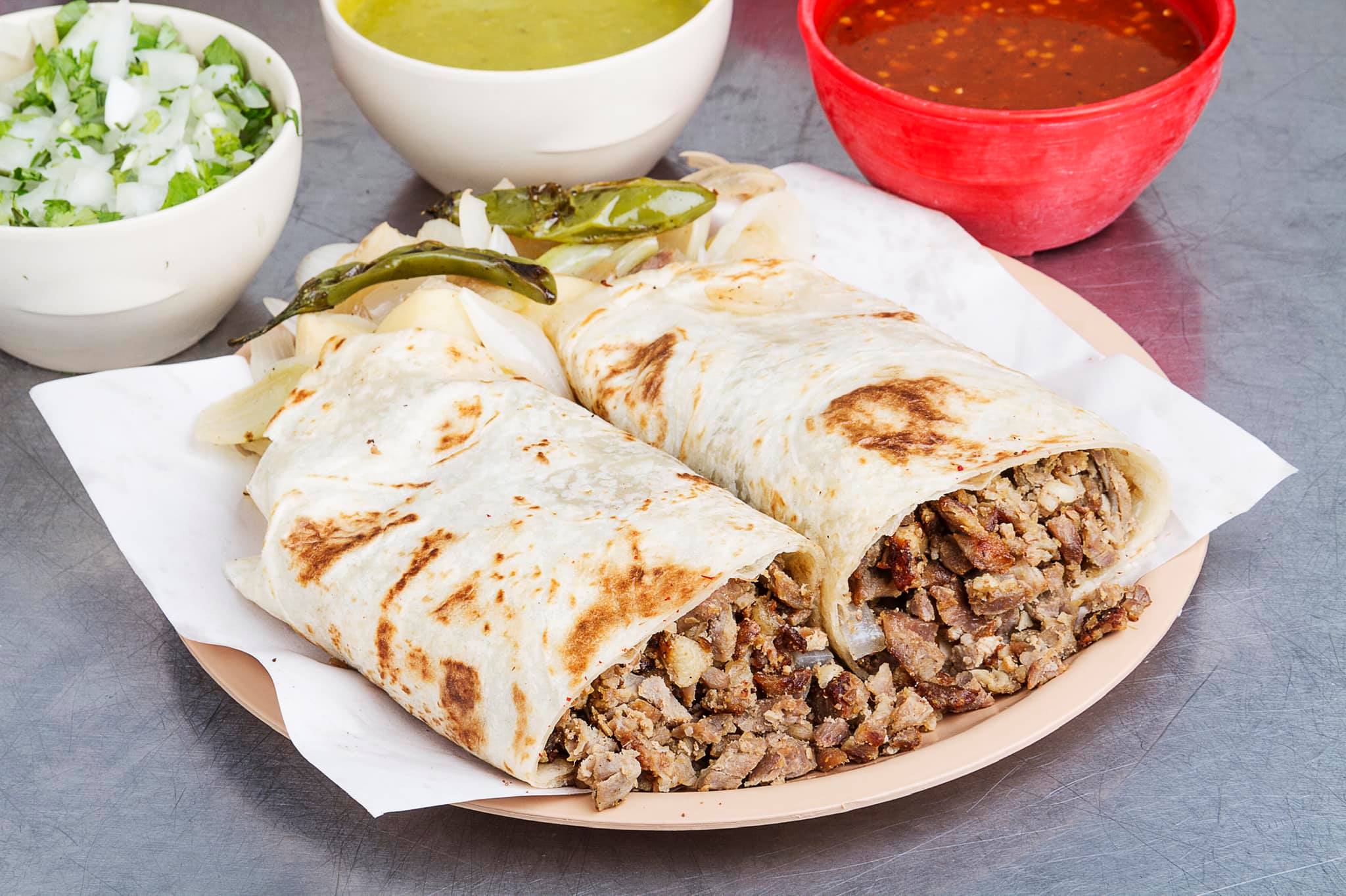 Burrito con Bistec