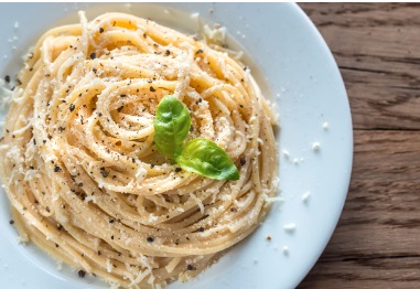 Spaghetti a los Quesos