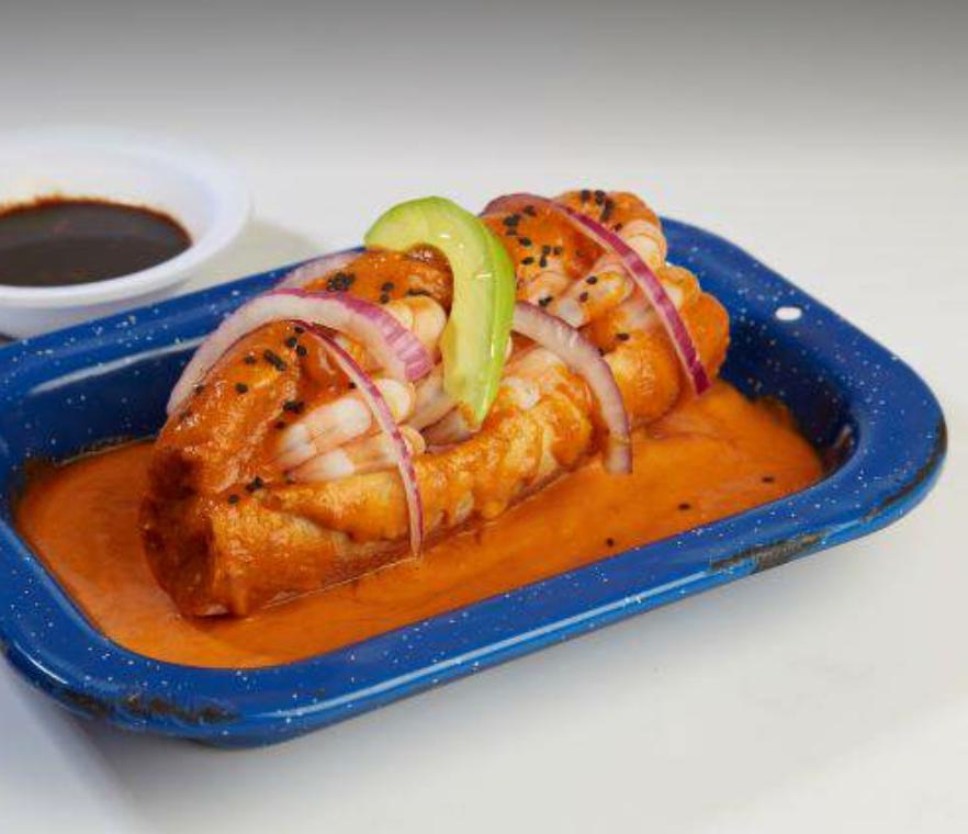 Torta Ahogada de Camaron