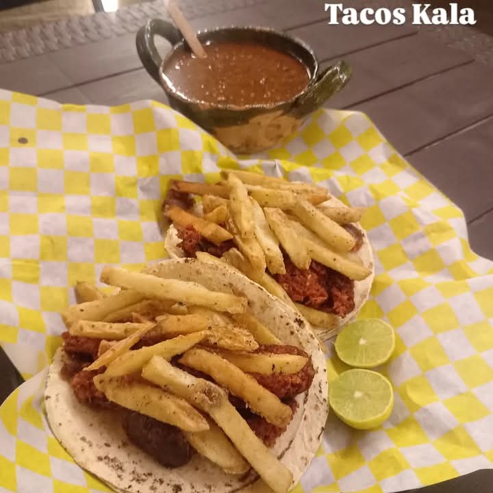 Orden de tacos al carbón