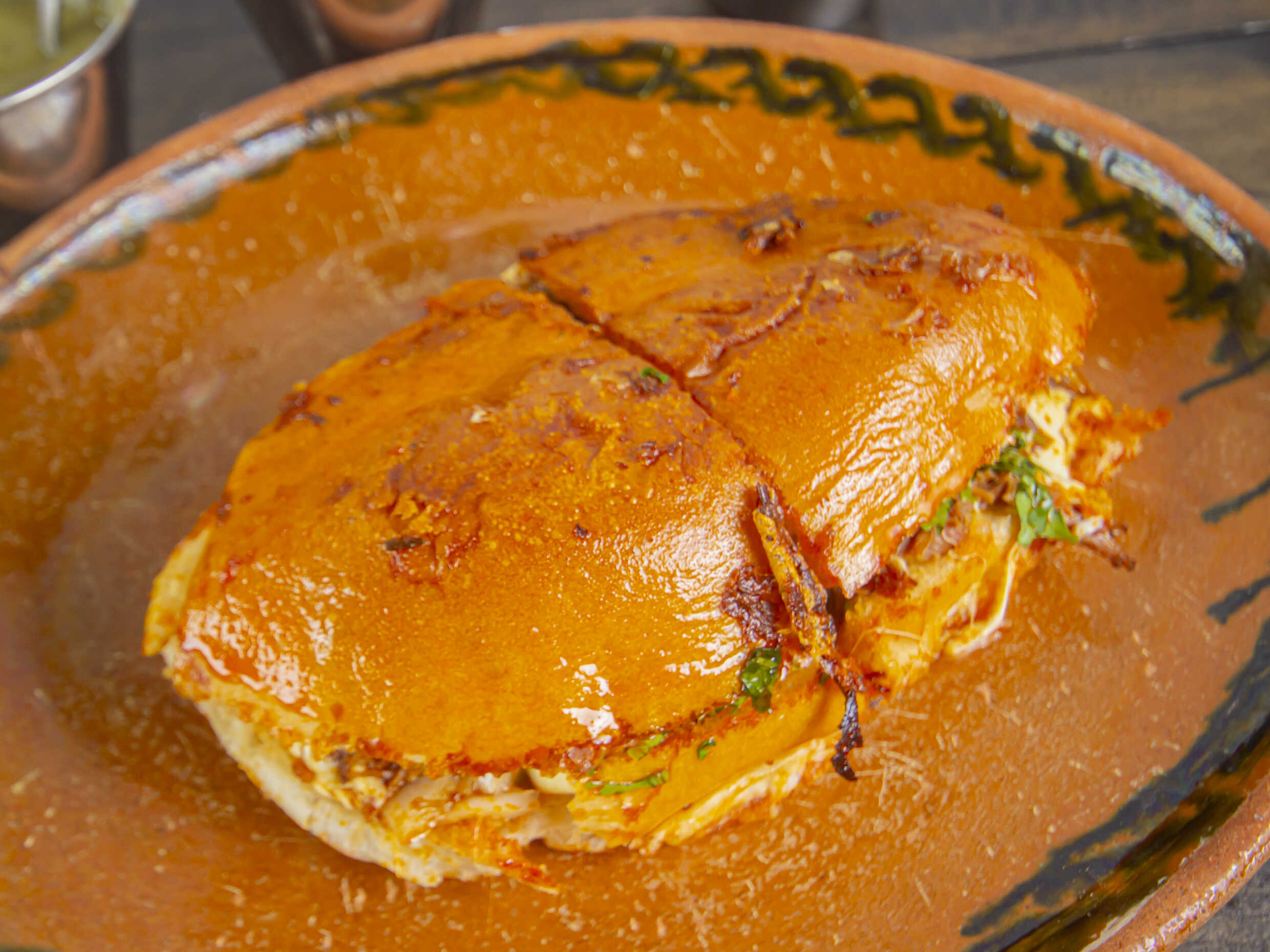 Torta de cochinita
