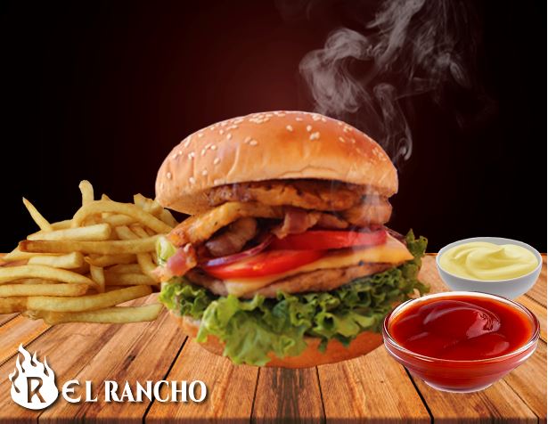 Hamburguesa Sirloin Hawaiano