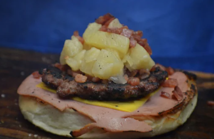 Hamburguesa Hawaiana