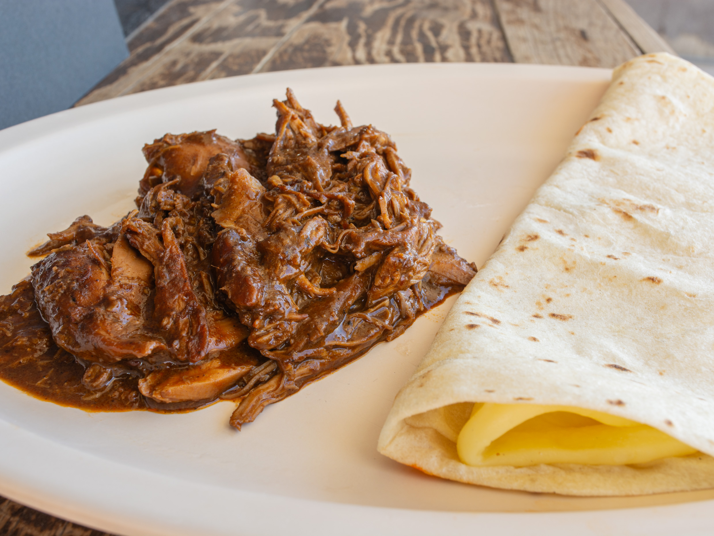 Quesadilla Con Mole