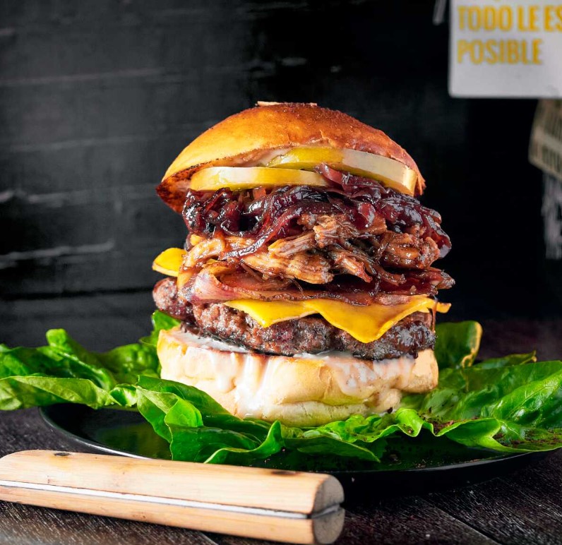 Hamburguesa La Propia.