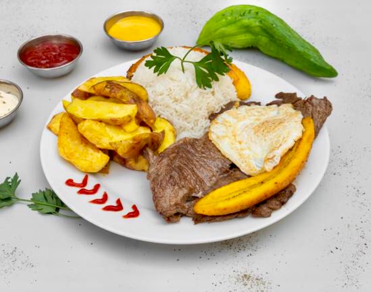 Bistec a lo Pobre