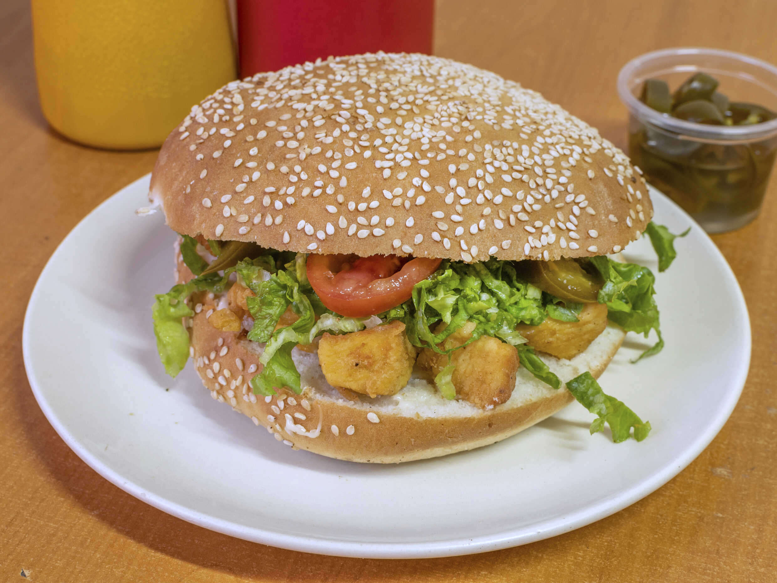 Hamburguesa Crujiente