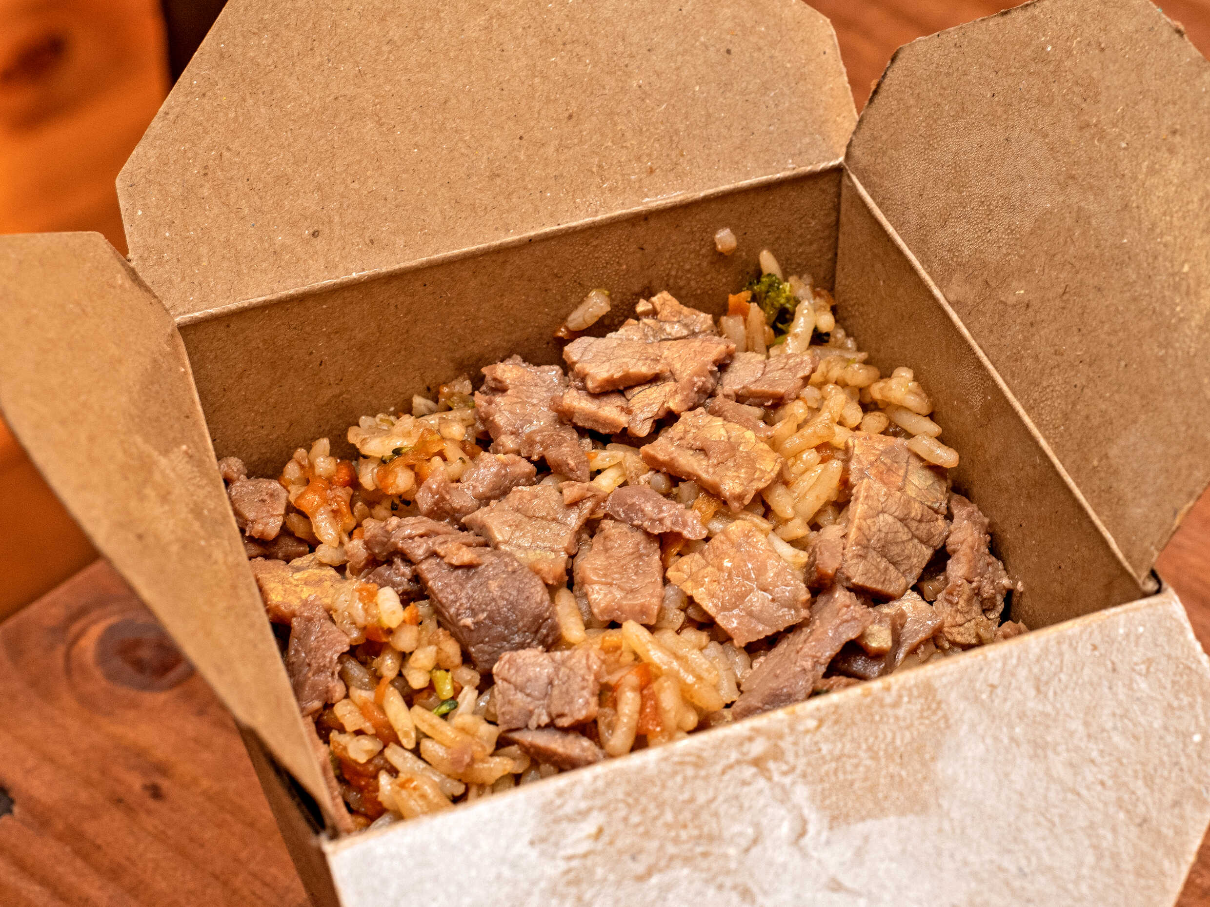 Arroz Frito con Carne