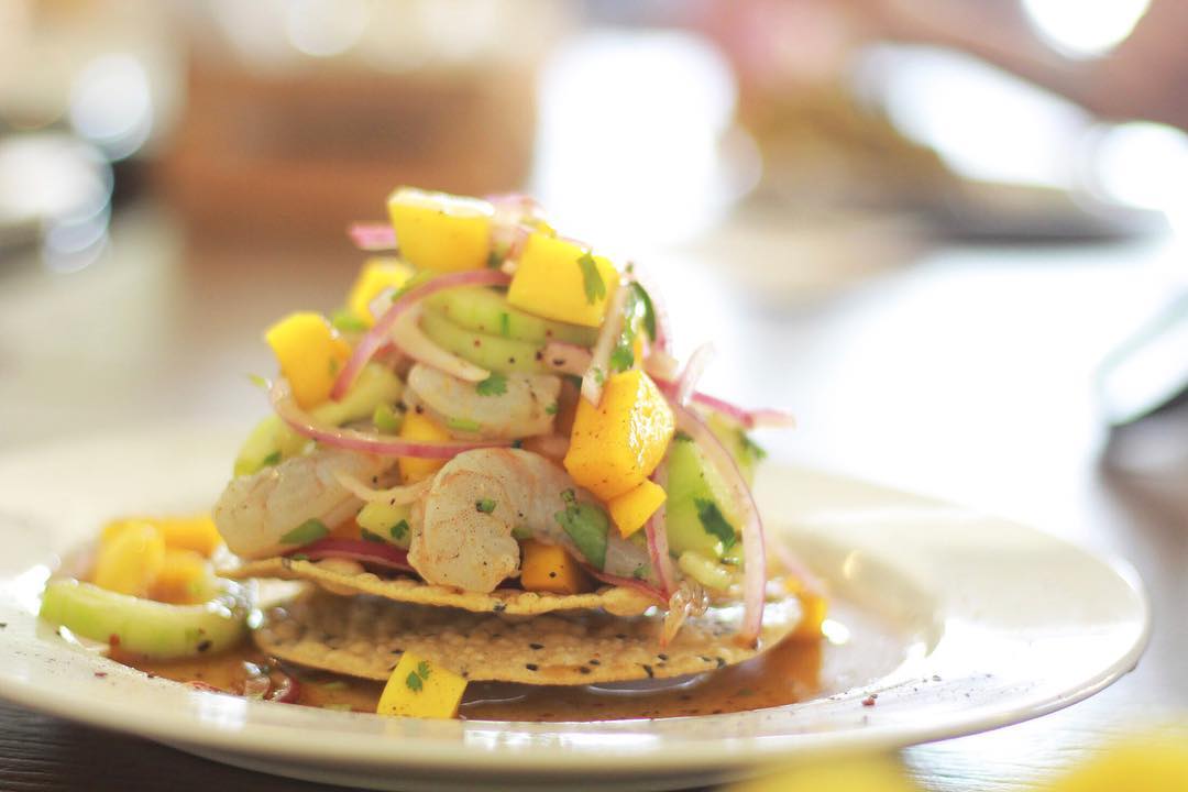 Tostada de Aguachile