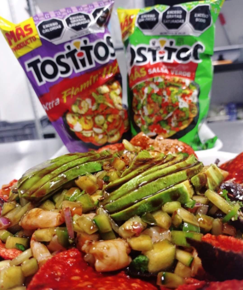 Tosti Ceviche de Camarón