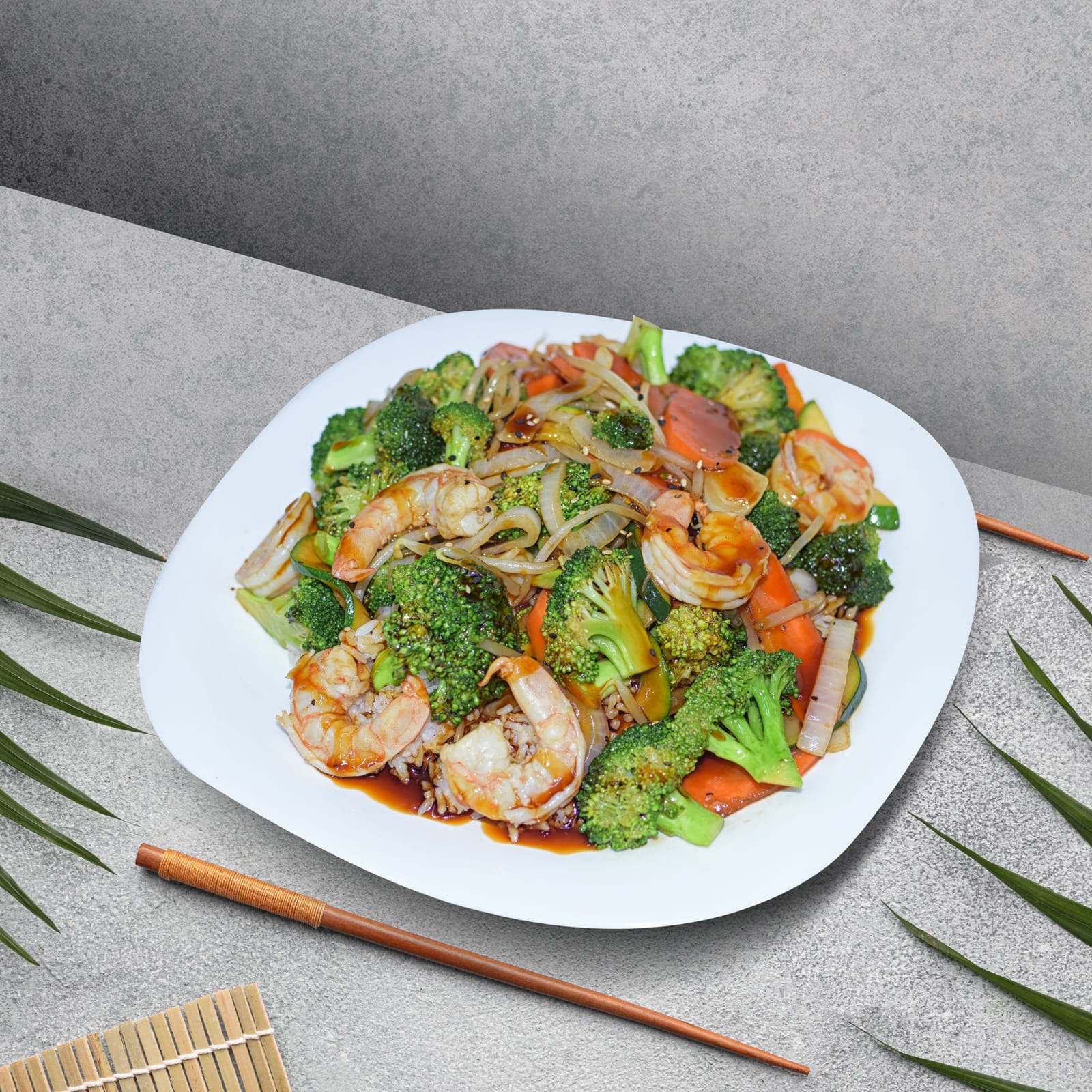 Teriyaki Camarón