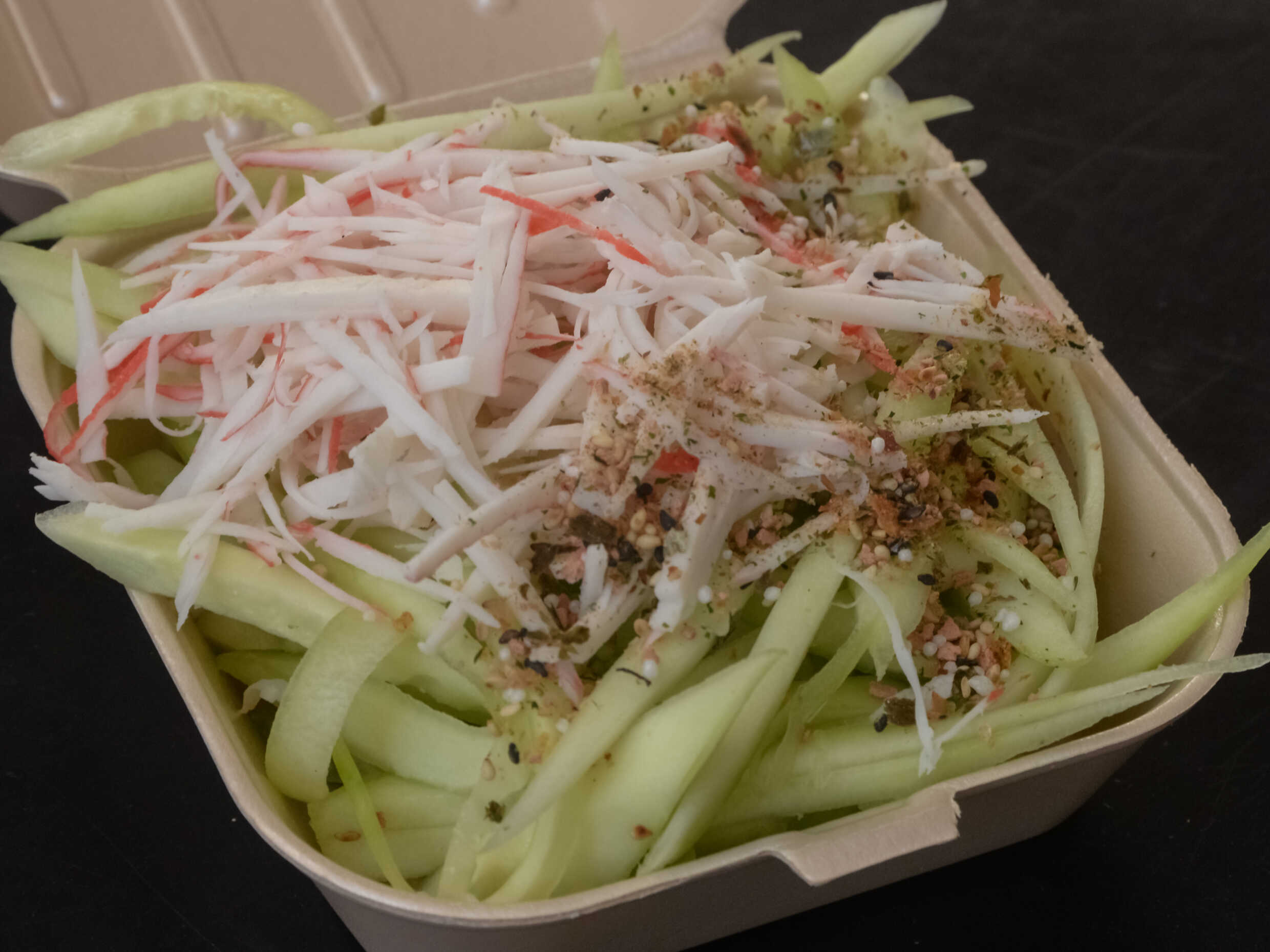 Ensalada con kanikama
