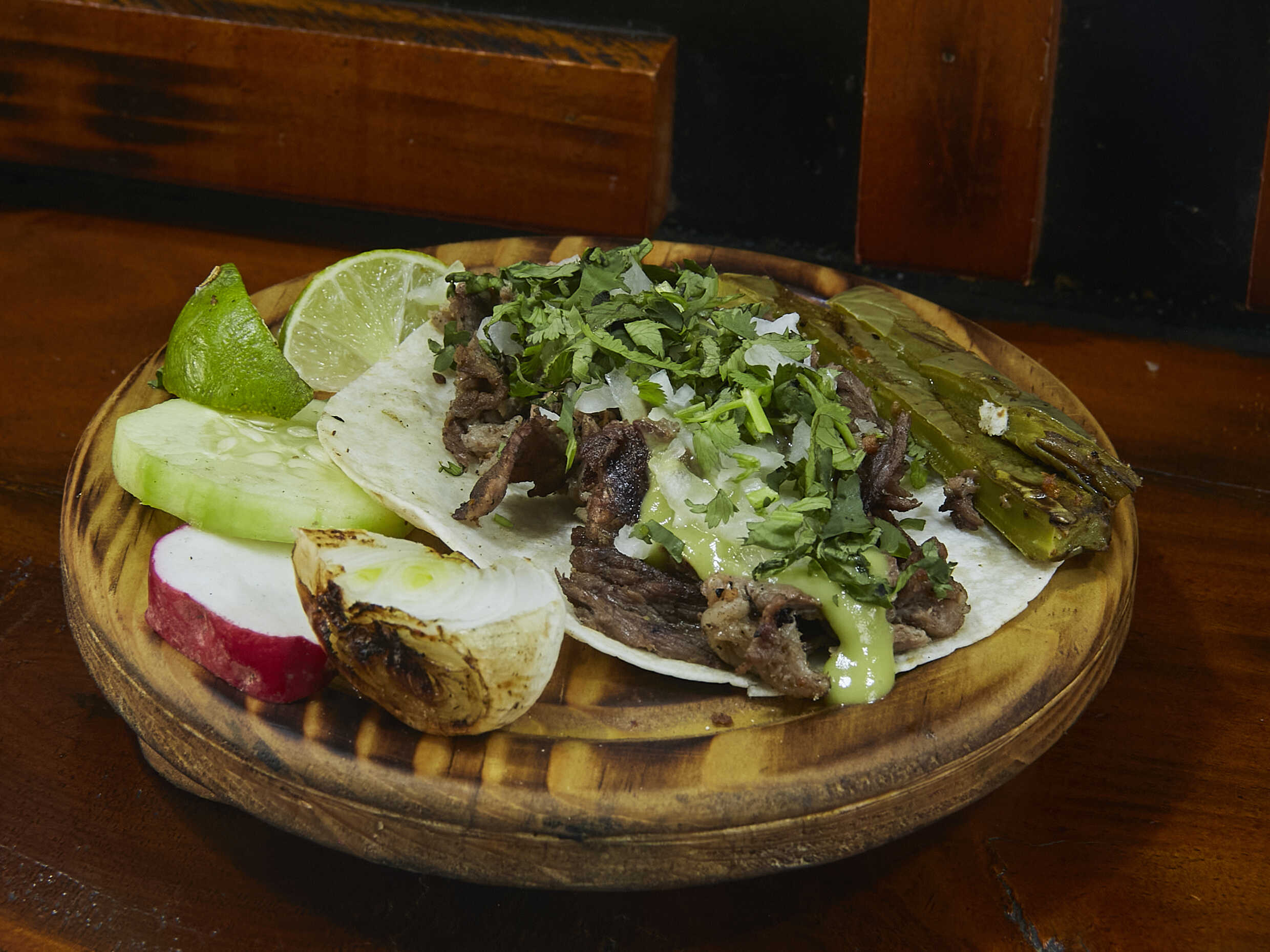 Taco Harina de Asada