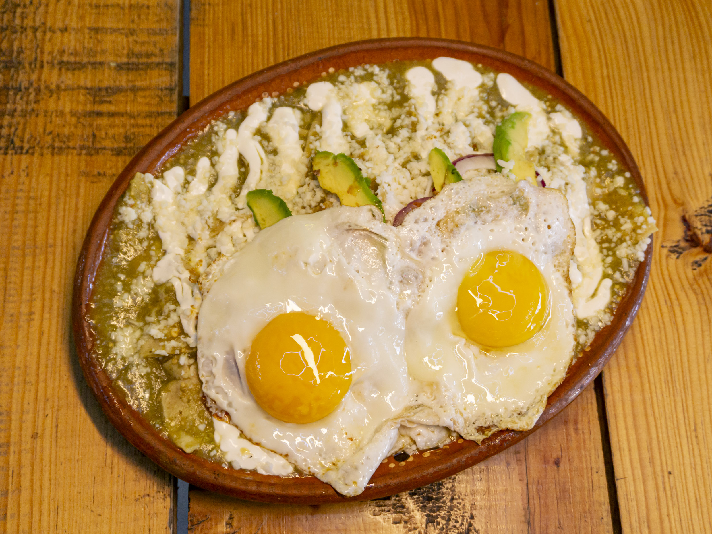 Chilaquiles Con Huevo