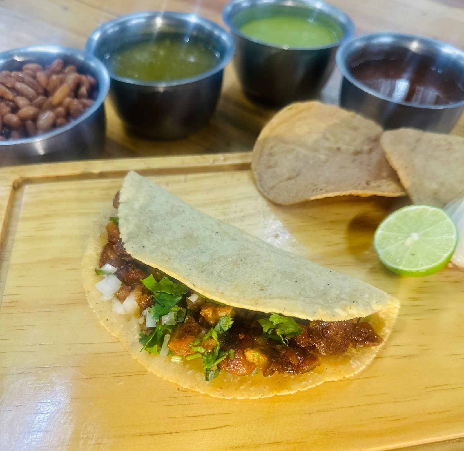 Taco Grande de Adobada