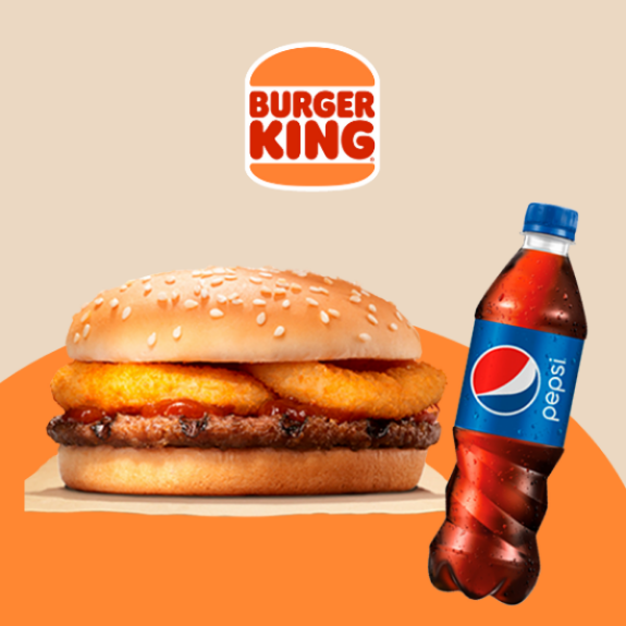 King Antojo: Rodeo Burger + Bebida