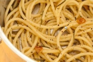Espagueti Al Ajillo
