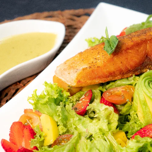 Ensalada con Tilapia