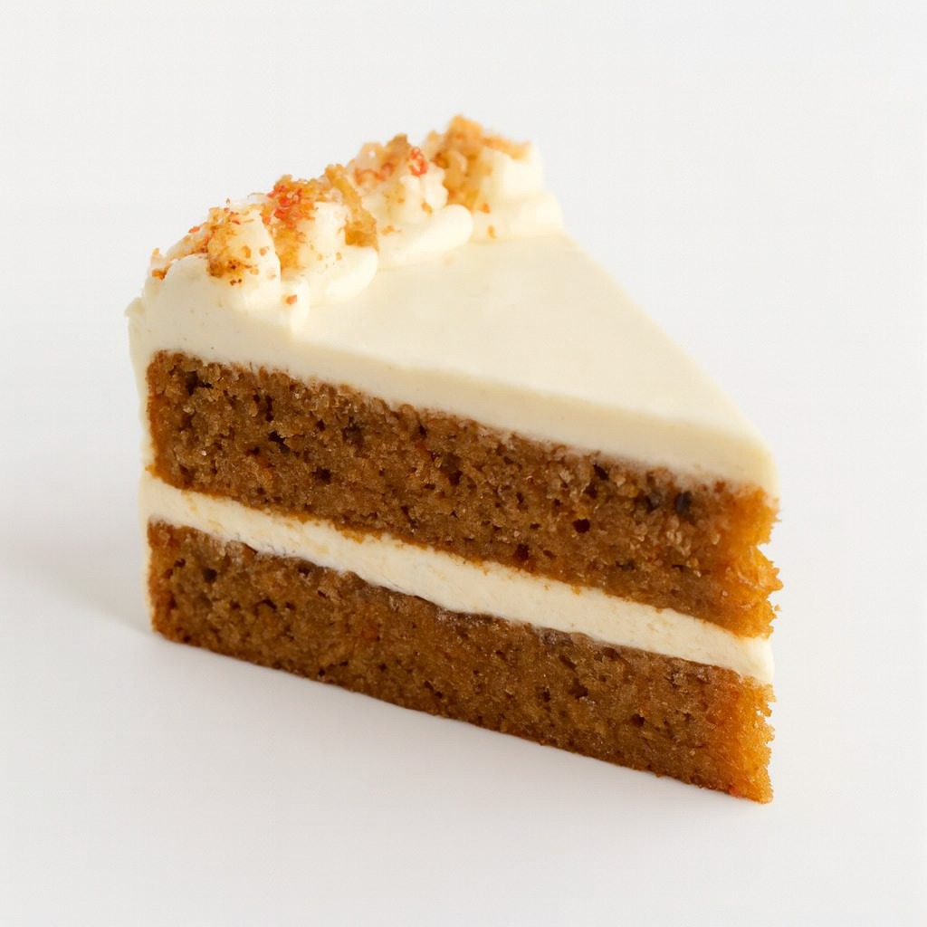 Porción Torta de Zanahoria Triangular
