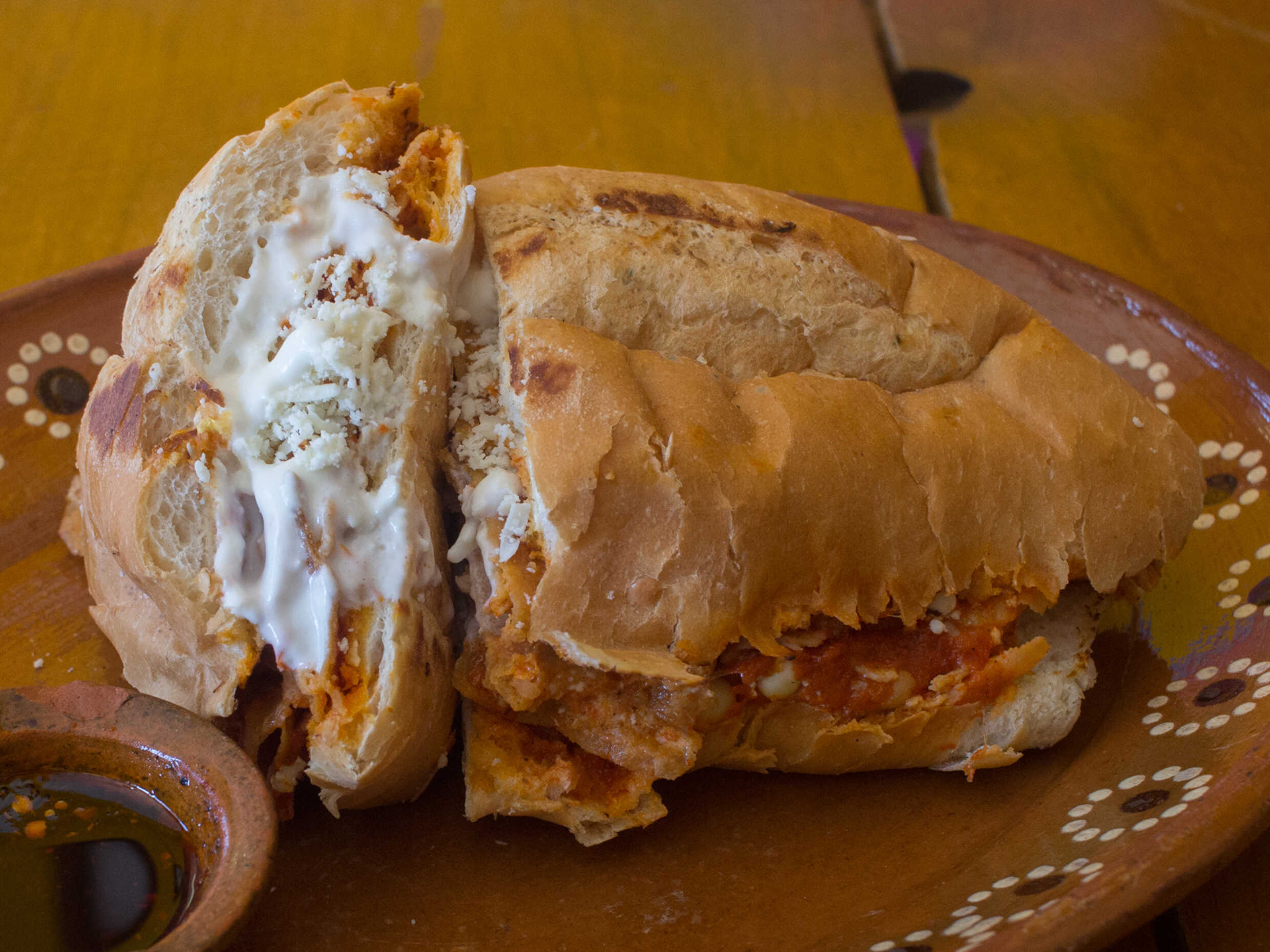 Torta de Chilaquiles