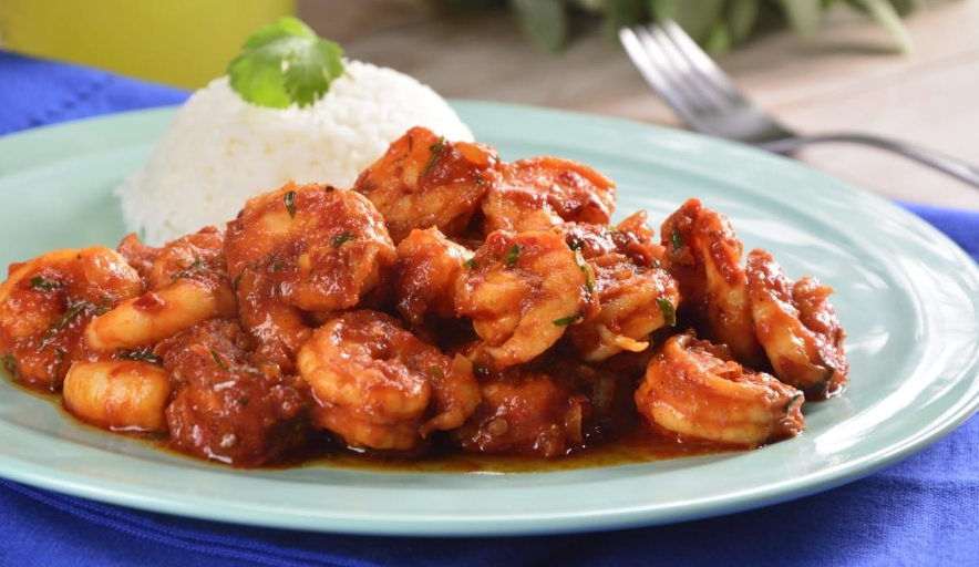 Camarones a la Diabla