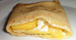 Crepa de Mango con Queso