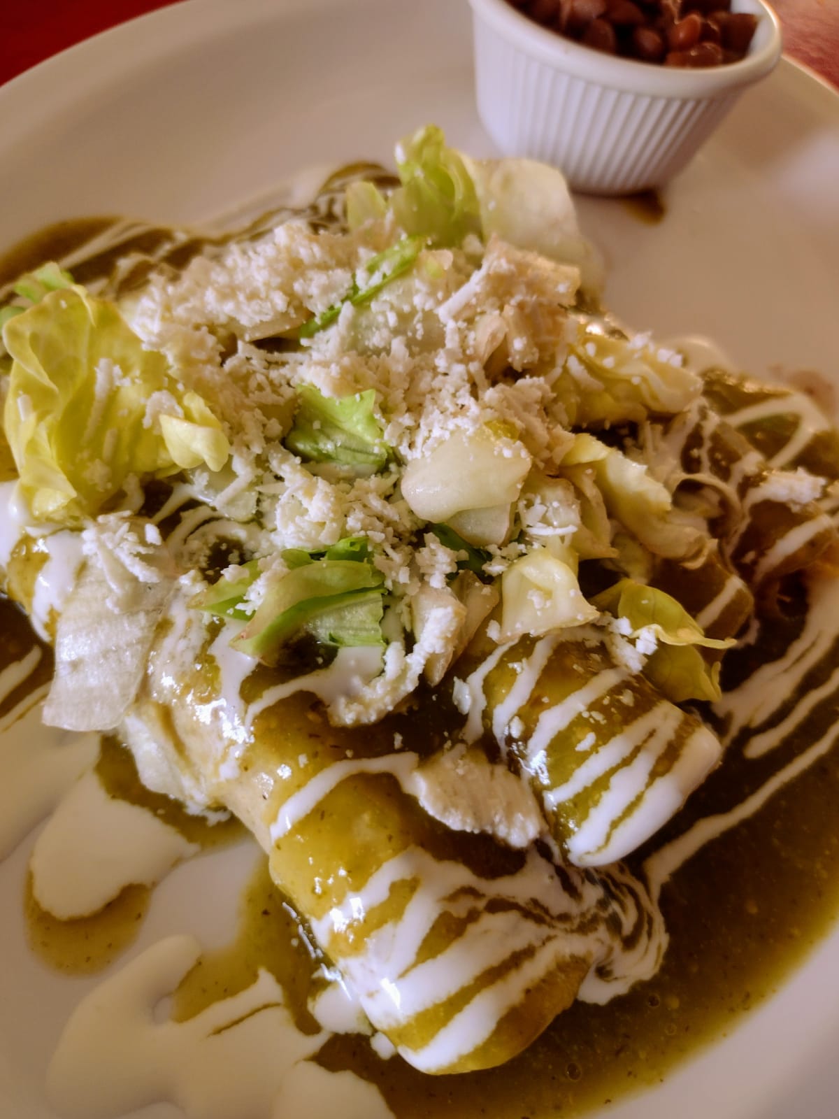 Enchiladas de Pollo