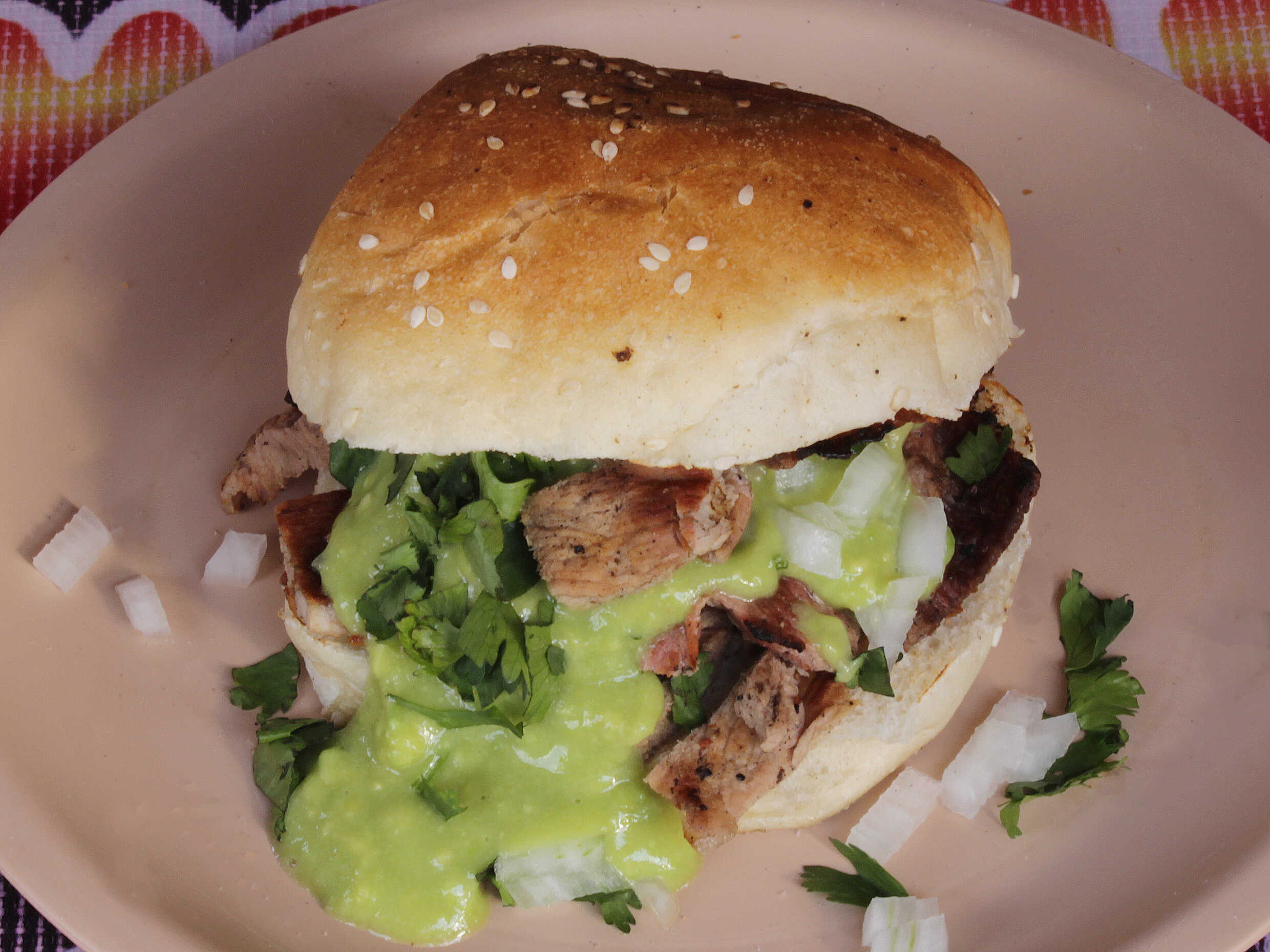 Cemita de Carne Asada