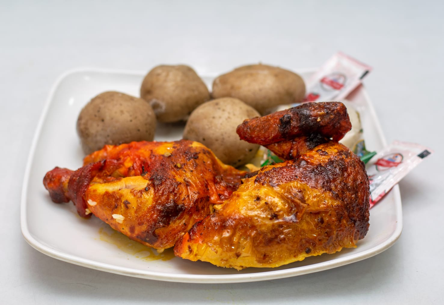 Medio Pollo Asado + Gaseosa