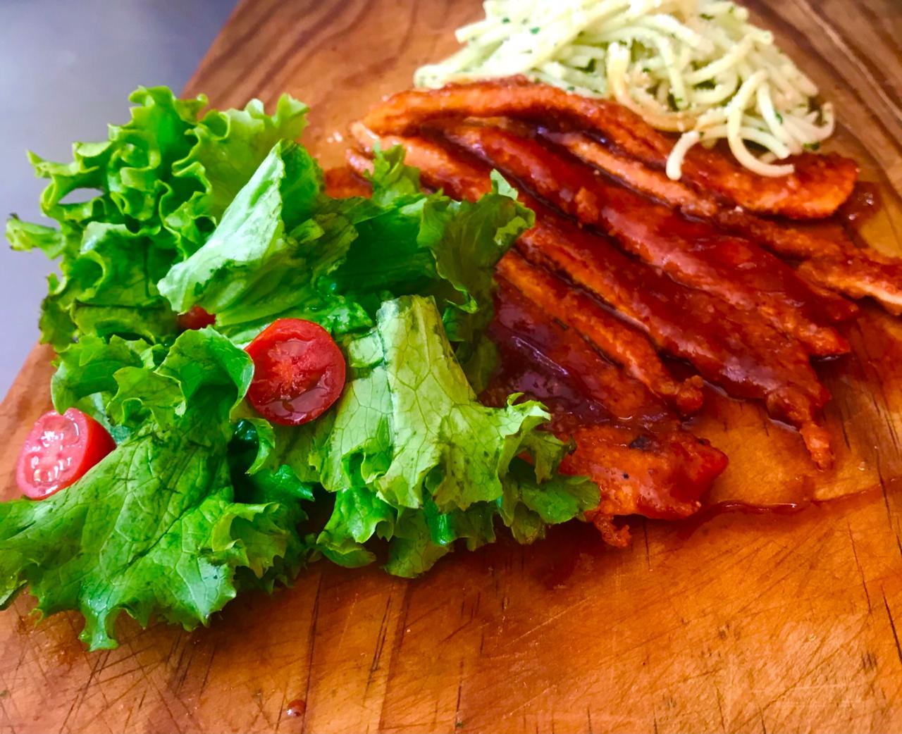 !HOT! Crujientes Tiras de Pollo a la Búfalo 😋🎅