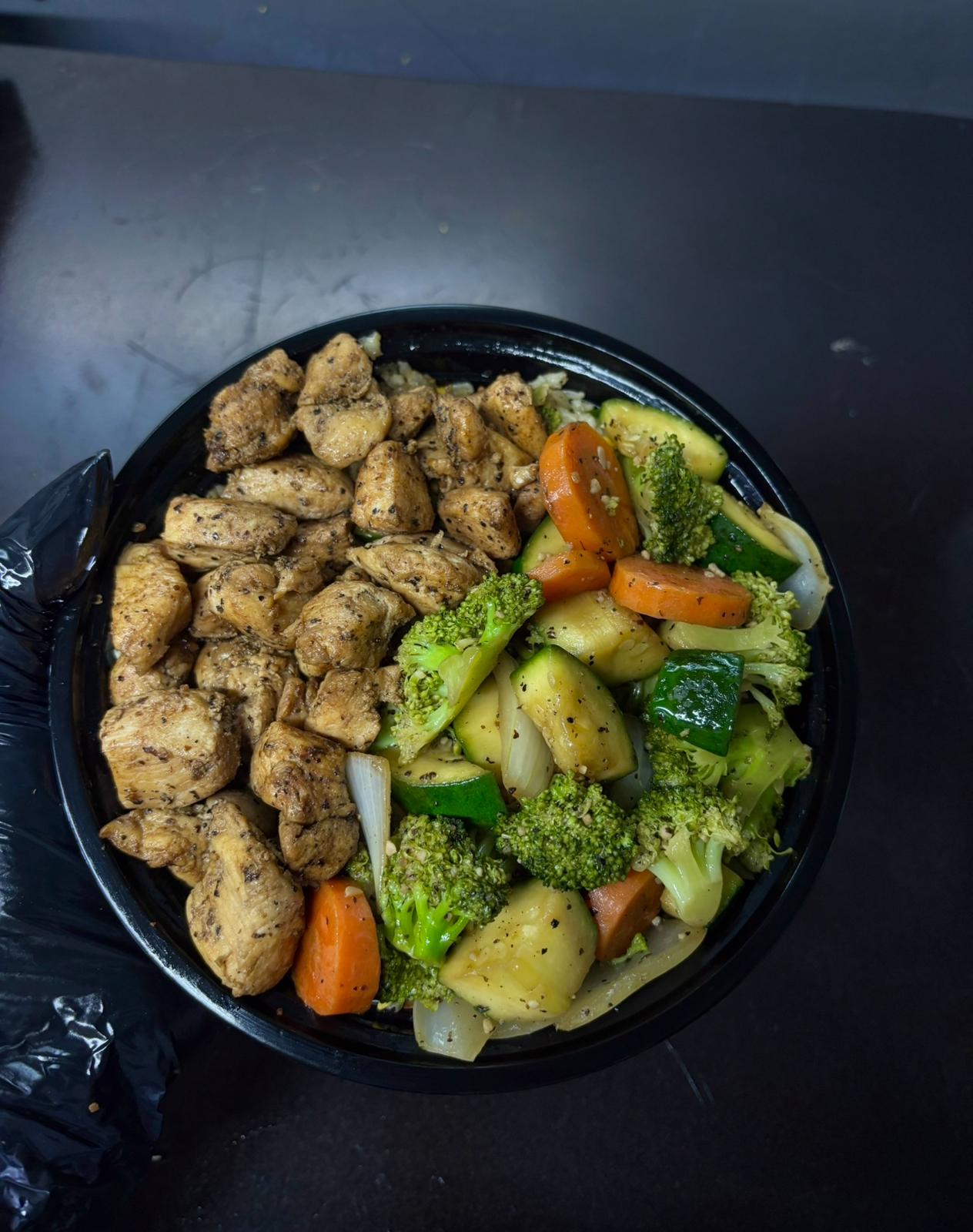 Teppanyaki de Pollo