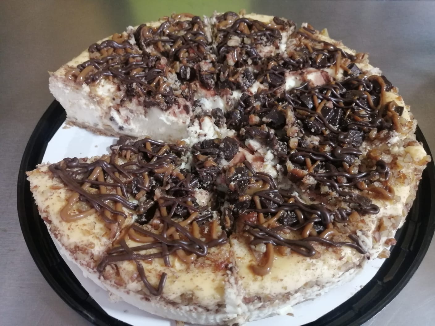 Rebanada Cheescake Tortuga + Muffin o Strudell