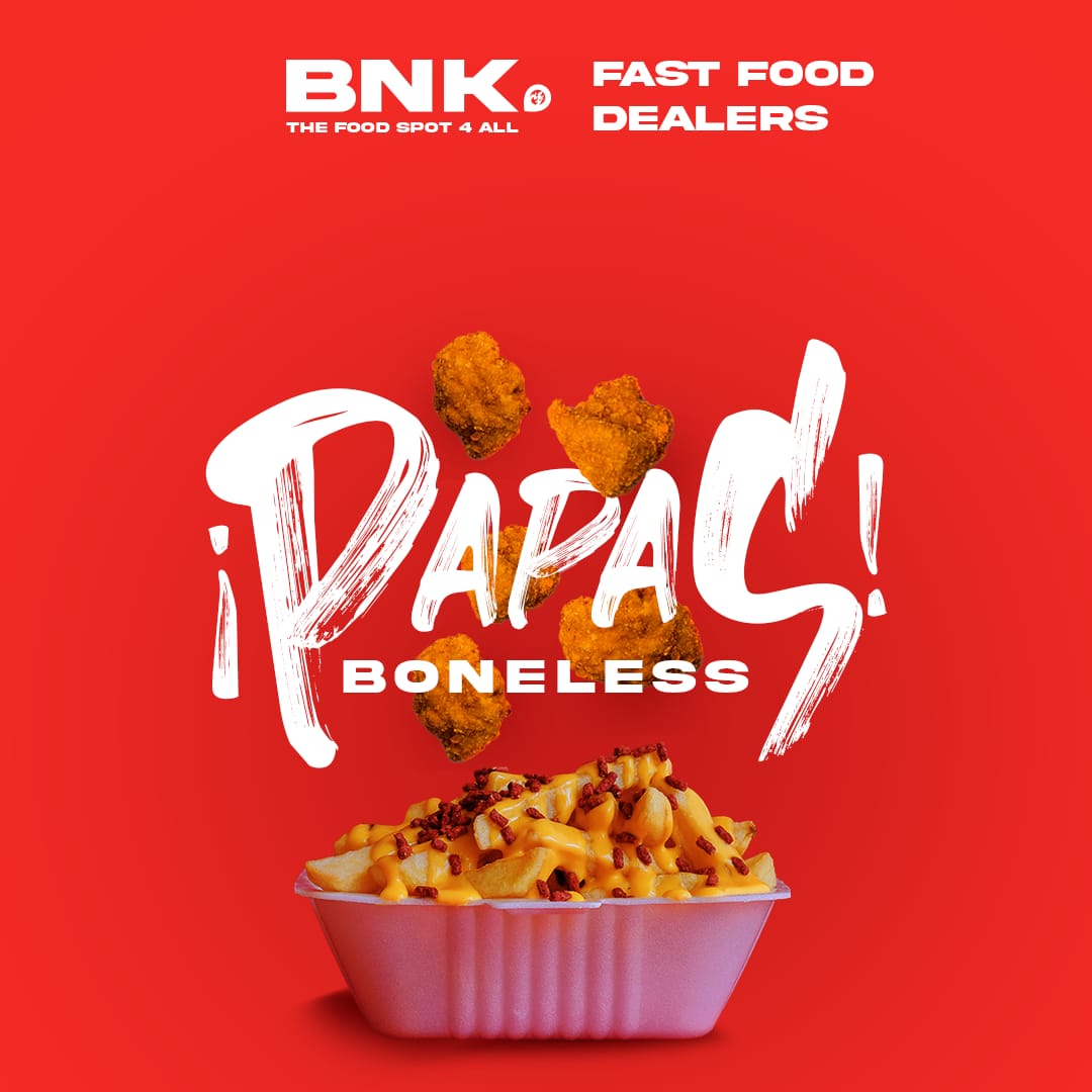 Papas con Boneless