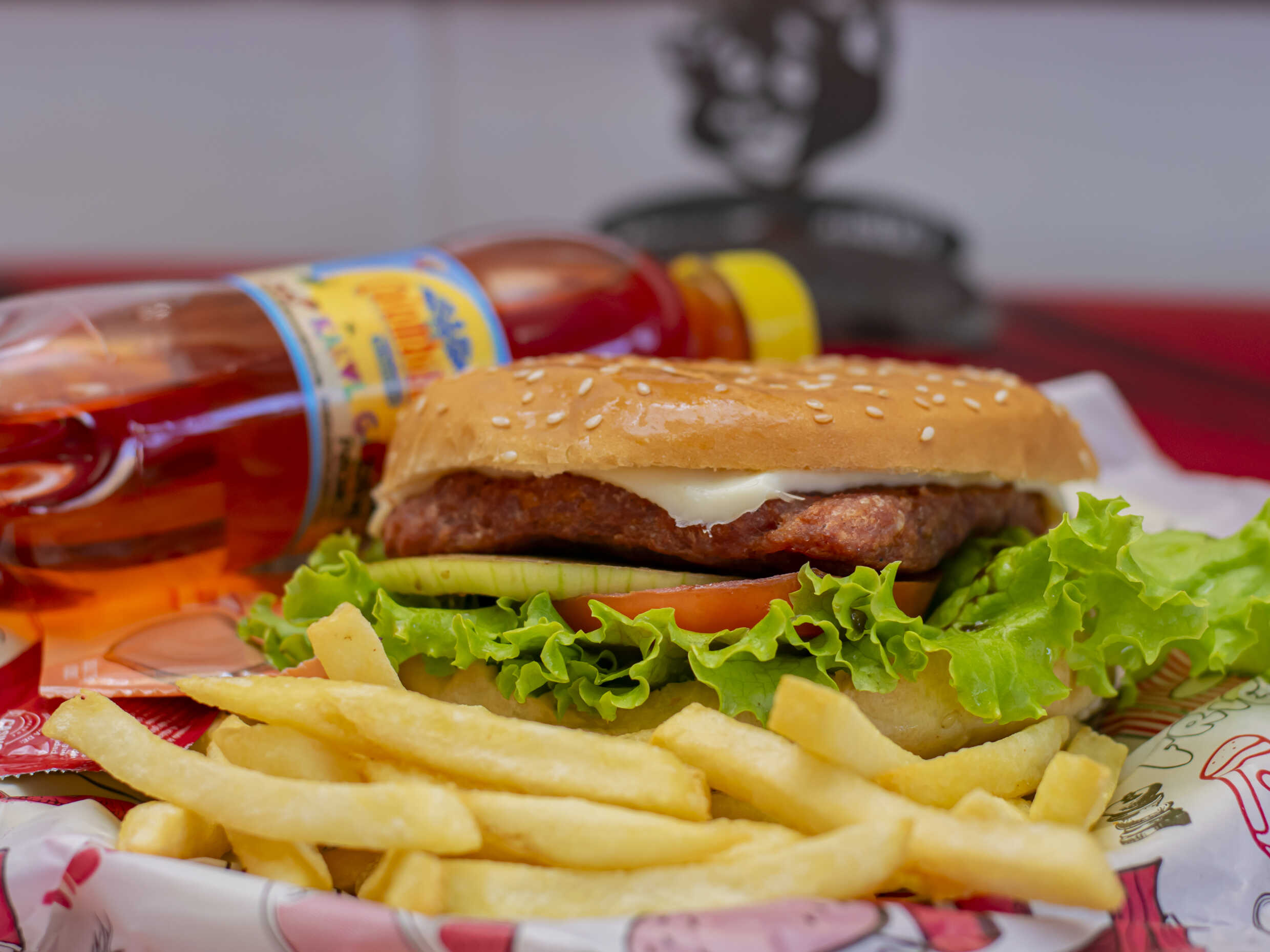 Combo Hamburguesa Sencilla + Papas + Gaseosa