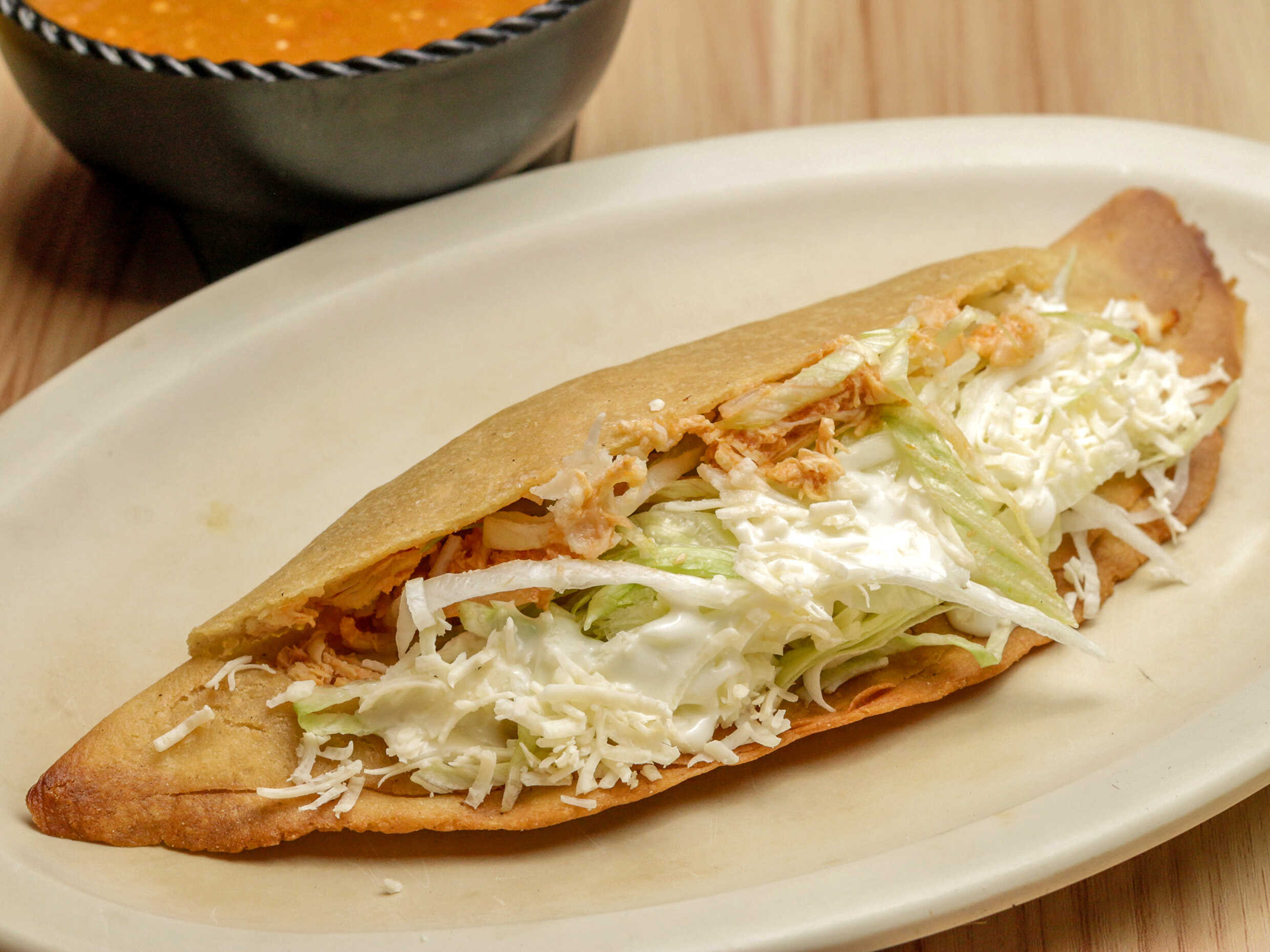 Quesadilla de Tinga de Pollo